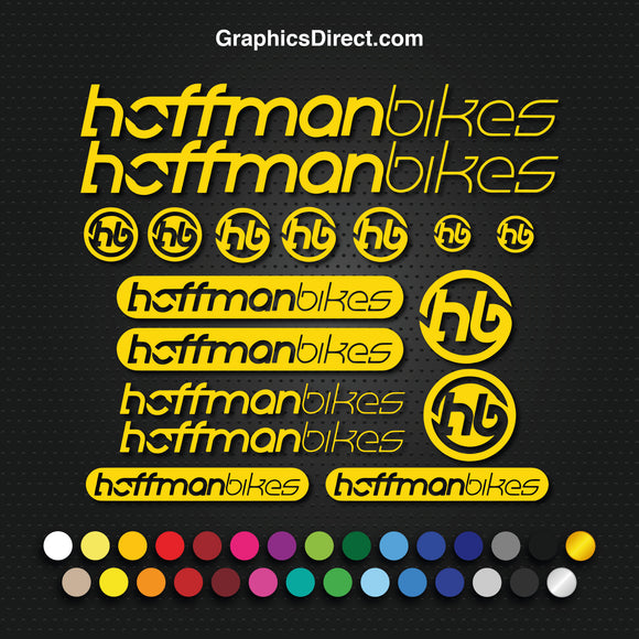 Hoffman Vinyl Replacement Decal Sticker Sets.
