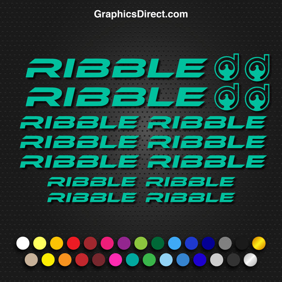Ribble Vinyl Replacement Decal Sticker Sets.