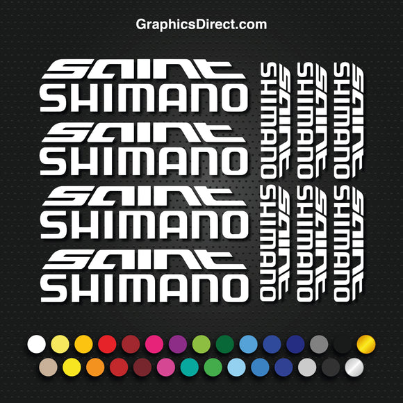 Shimano Vinyl Replacement Decal Sticker Sets.