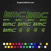 BMC Bike Frame Graphics Set Photo.