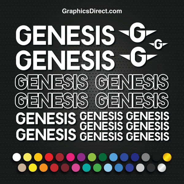Genesis Graphics Set Photo (EB008)