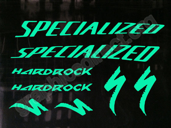 Specialized Hardrock Luminous Basic Graphics Set.