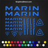 Marin MTB Bike Sticker / Decal Set. (101)